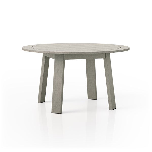 Monterey Round Dining Table-Four Hands-FH-227503-002-Outdoor Dining TablesWeathered Grey-2-France and Son