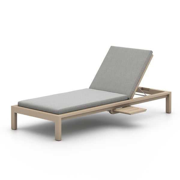Sonoma Outdoor Chaise Lounge - Washed Brown-Four Hands-FH-227525-006-Outdoor ChaisesFaye Ash-1-France and Son