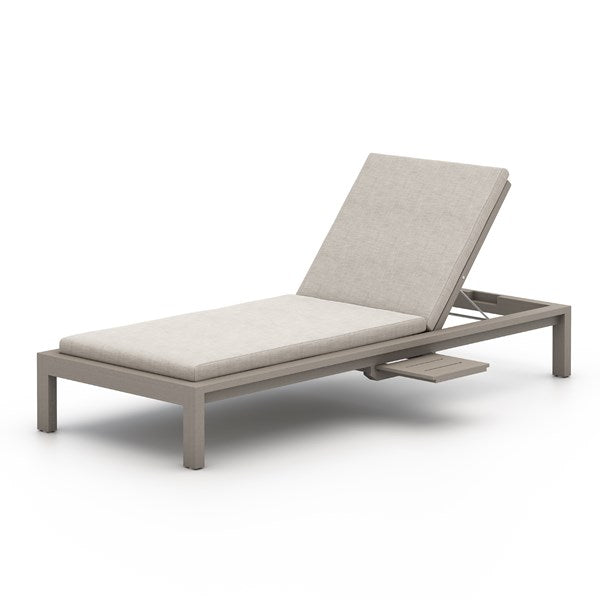 Sonoma Outdoor Chaise Lounge - Weathered Grey-Four Hands-FH-227525-007-Outdoor ChaisesStone Grey-9-France and Son