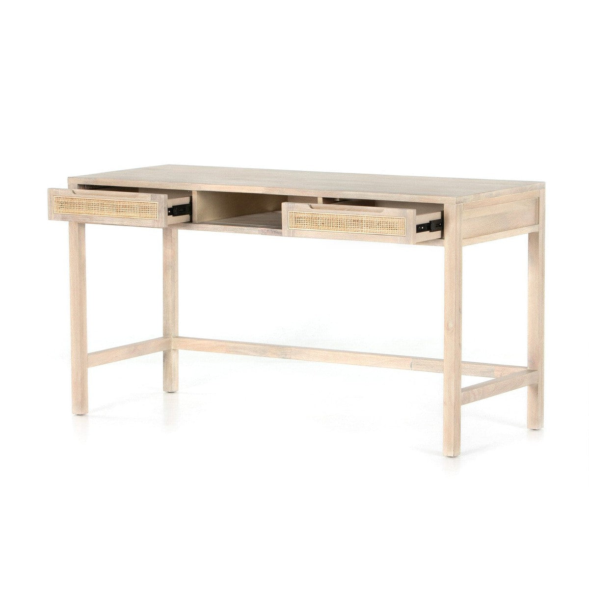 Clarita Modular Desk - Natural Cane