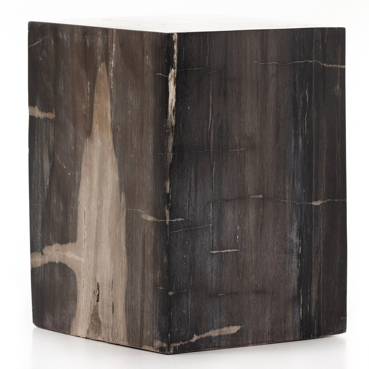 Buck End Table - Dark Petrified Wood