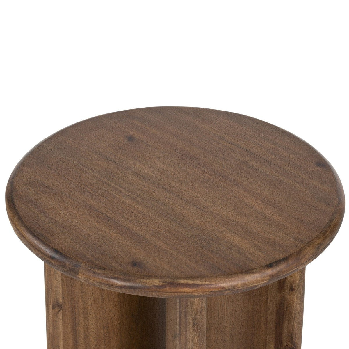 Paden End Table - Seasoned Brown Acacia