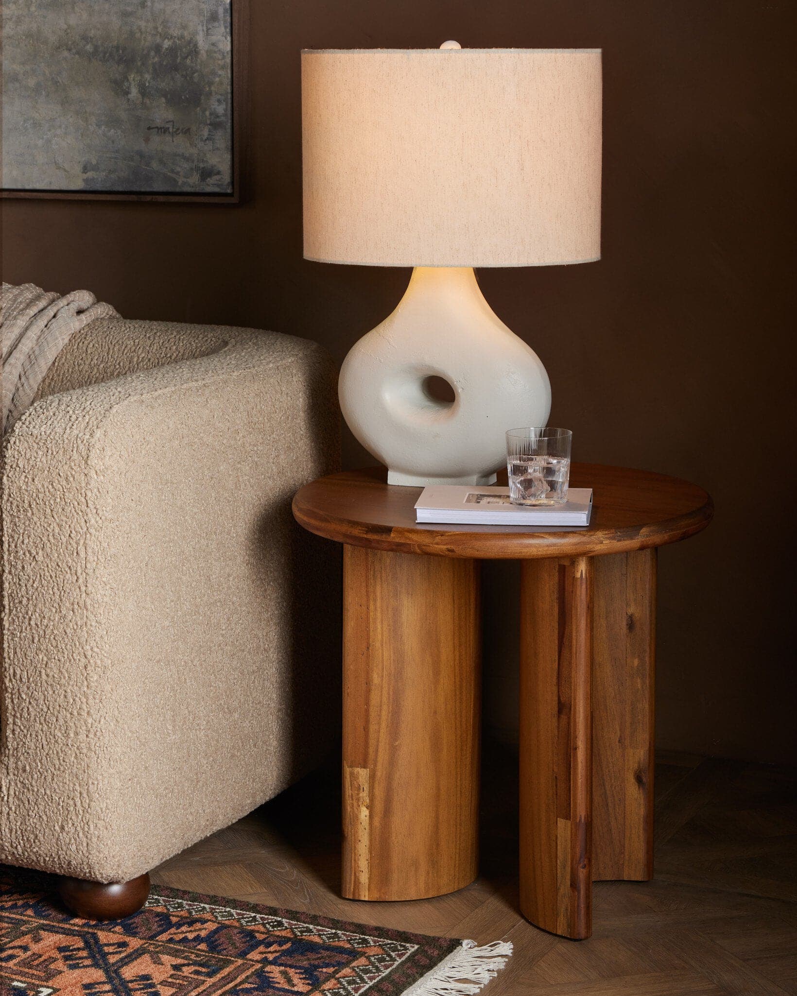 Paden End Table - Sandy Acacia