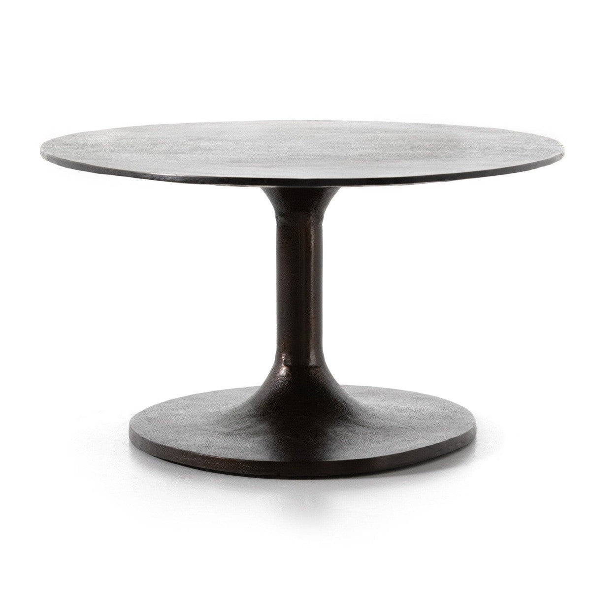 Simone Oval Coffee Table - Antique Rust