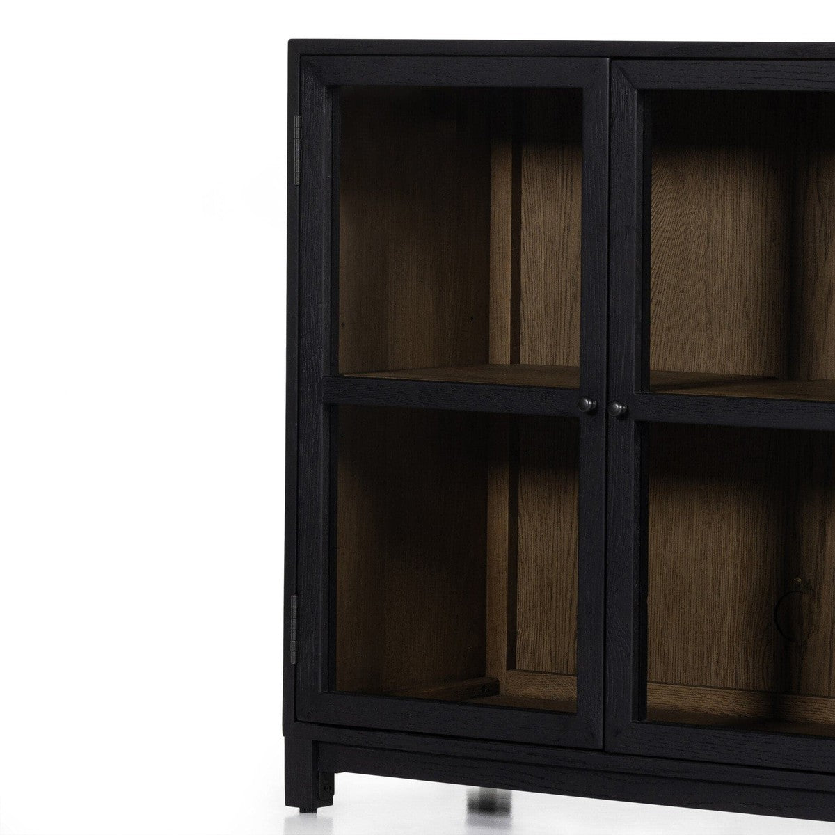 Millie Small Cabinet - Drifted Matte Black