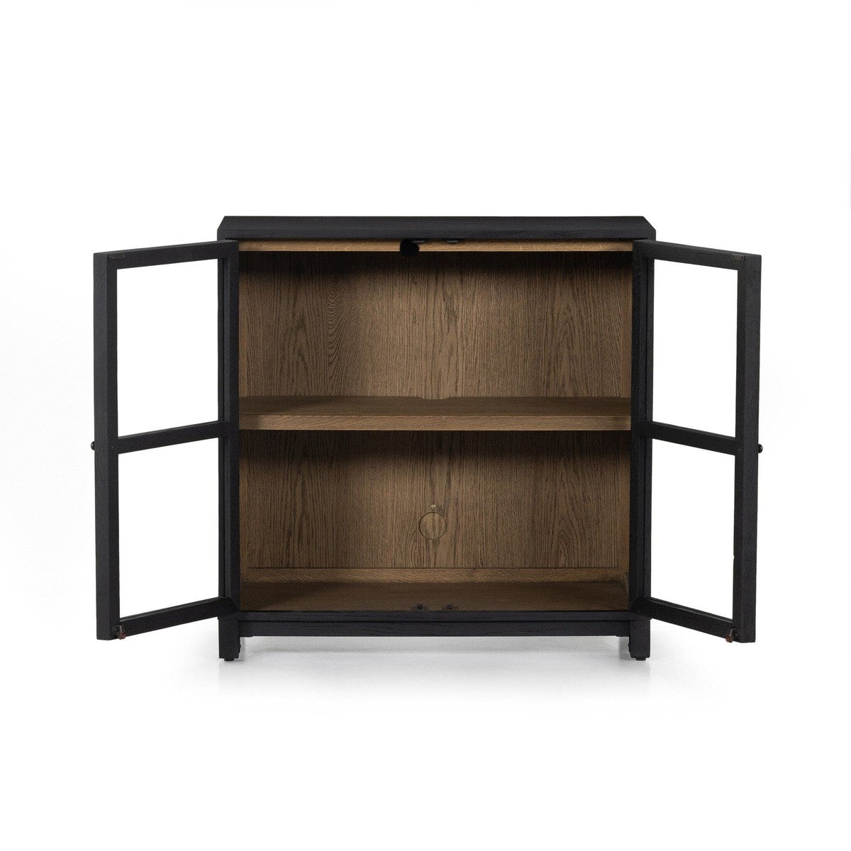 Millie Small Cabinet - Drifted Matte Black