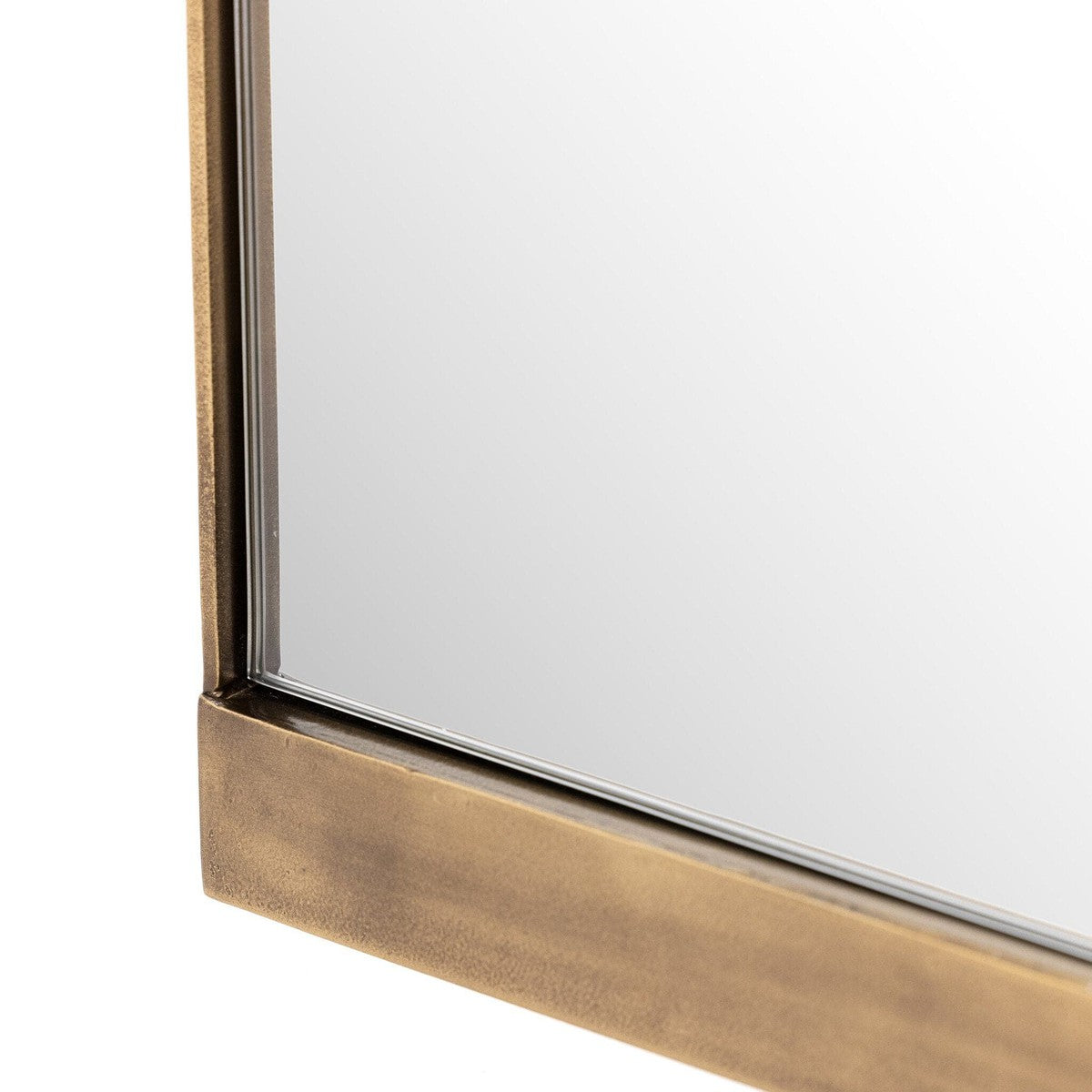 Chico Small Mirror - Antique Brass