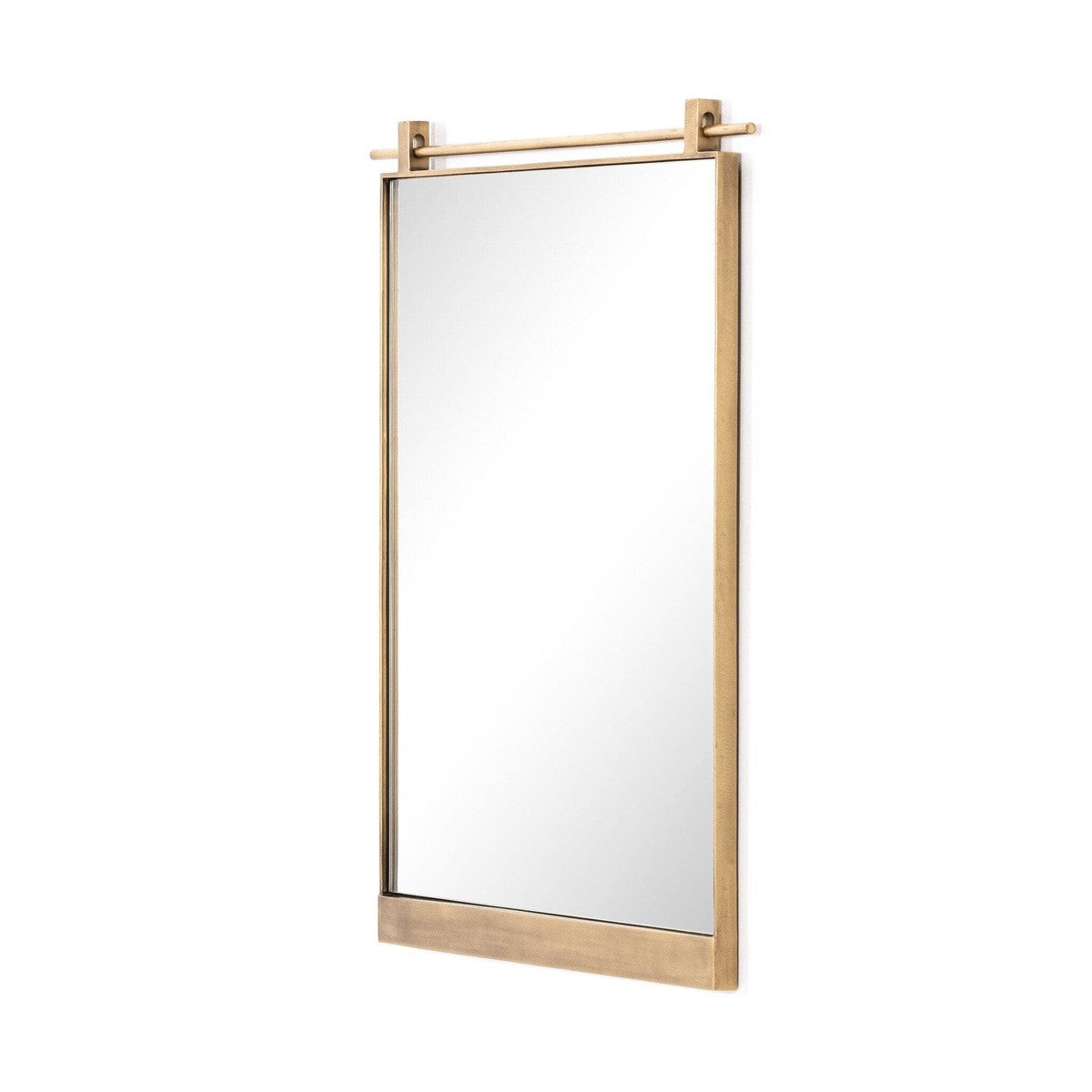 Chico Small Mirror - Antique Brass