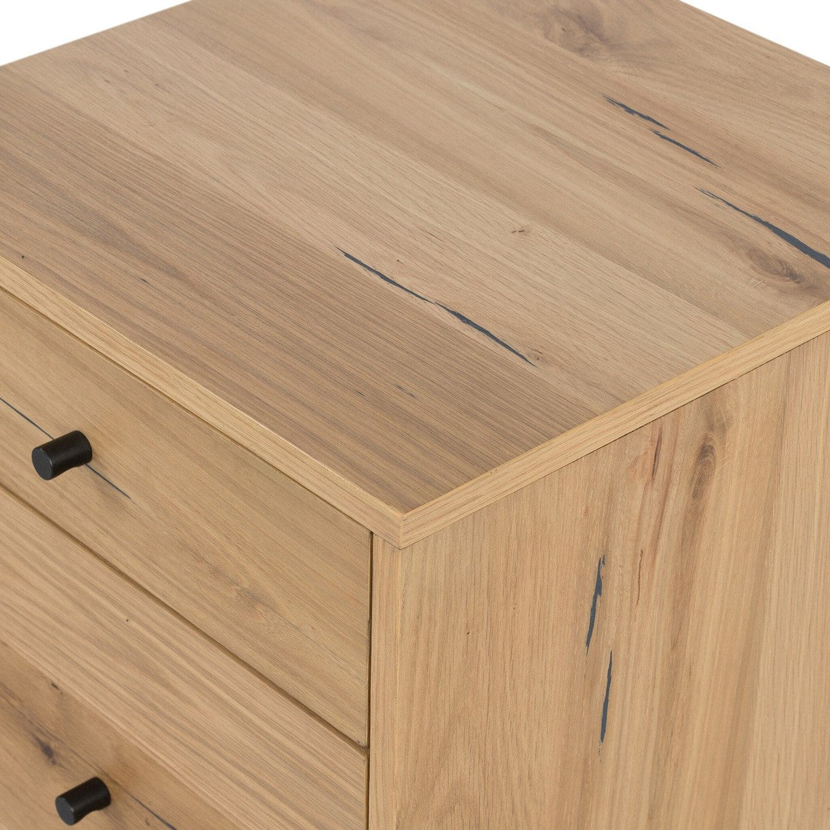 Eaton Filing Cabinet - Light Oak Resin