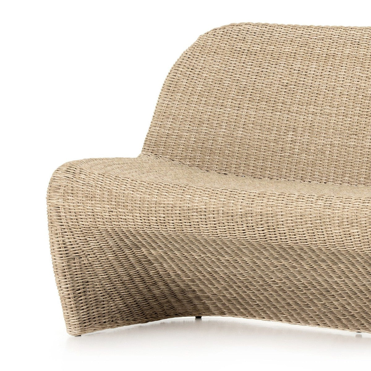 Portia Outdoor Dining Bench - Vintage White