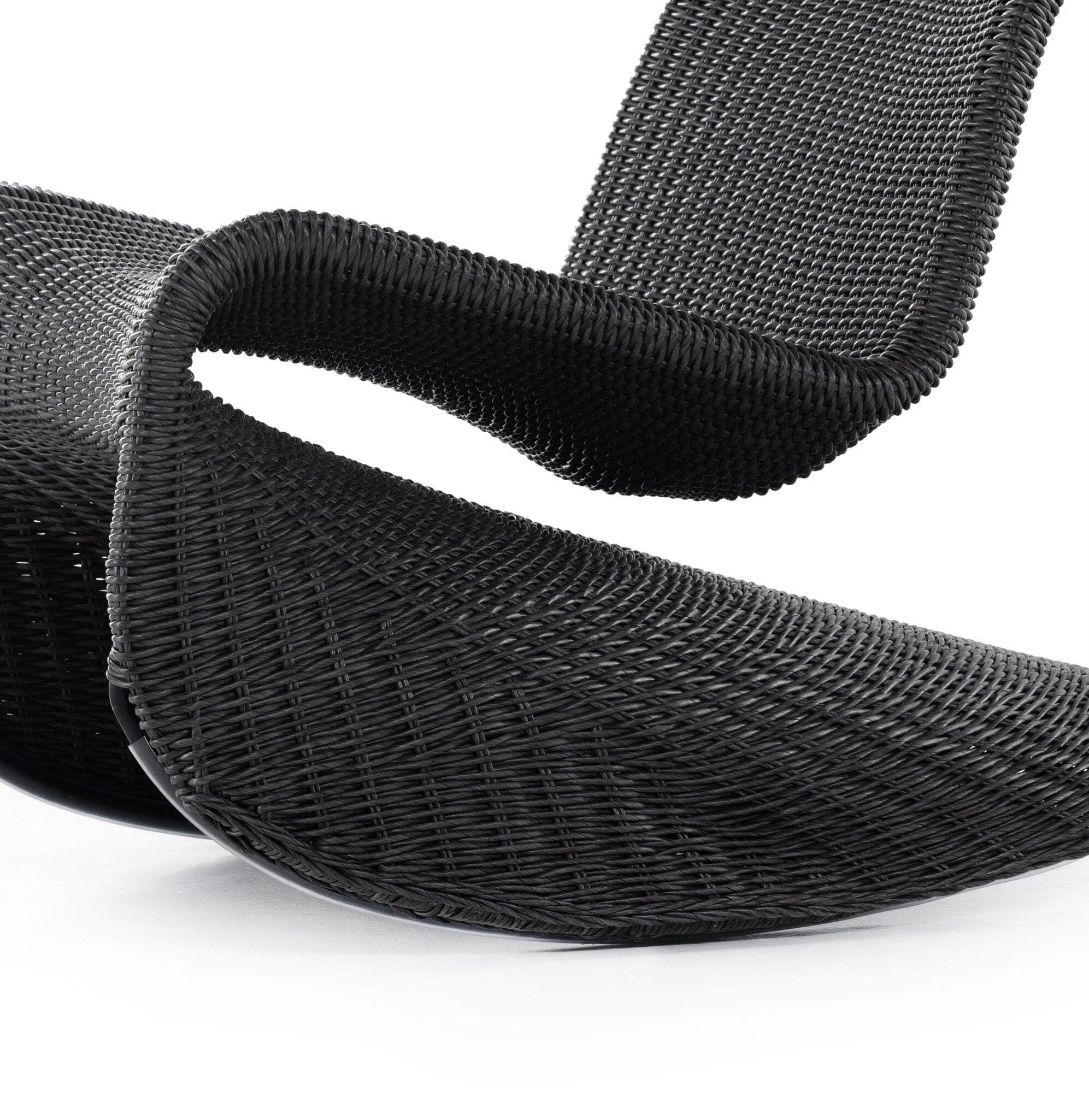Portia Outdoor Rocking Chair - Vintage Coal