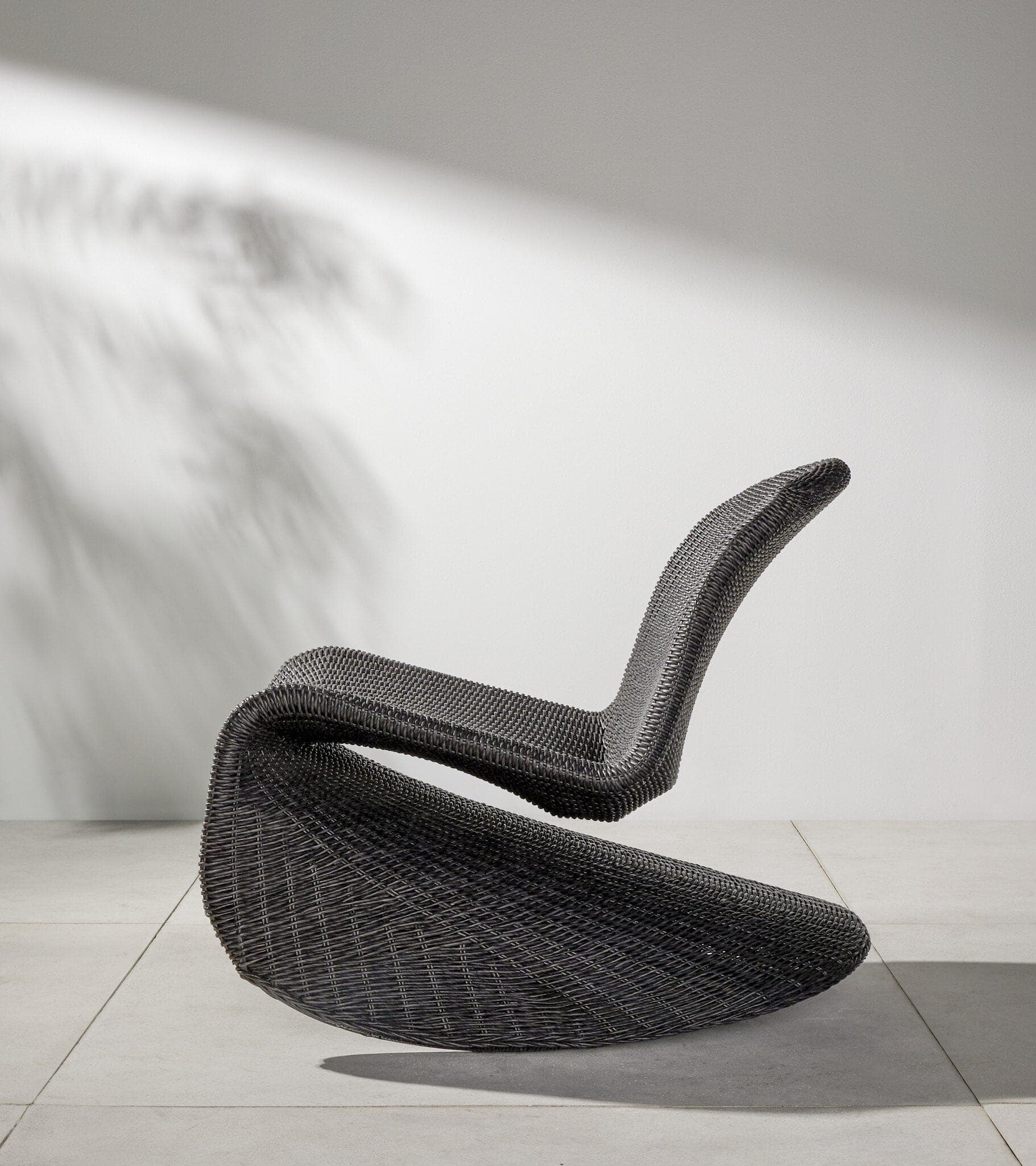 Portia Outdoor Rocking Chair - Vintage Coal