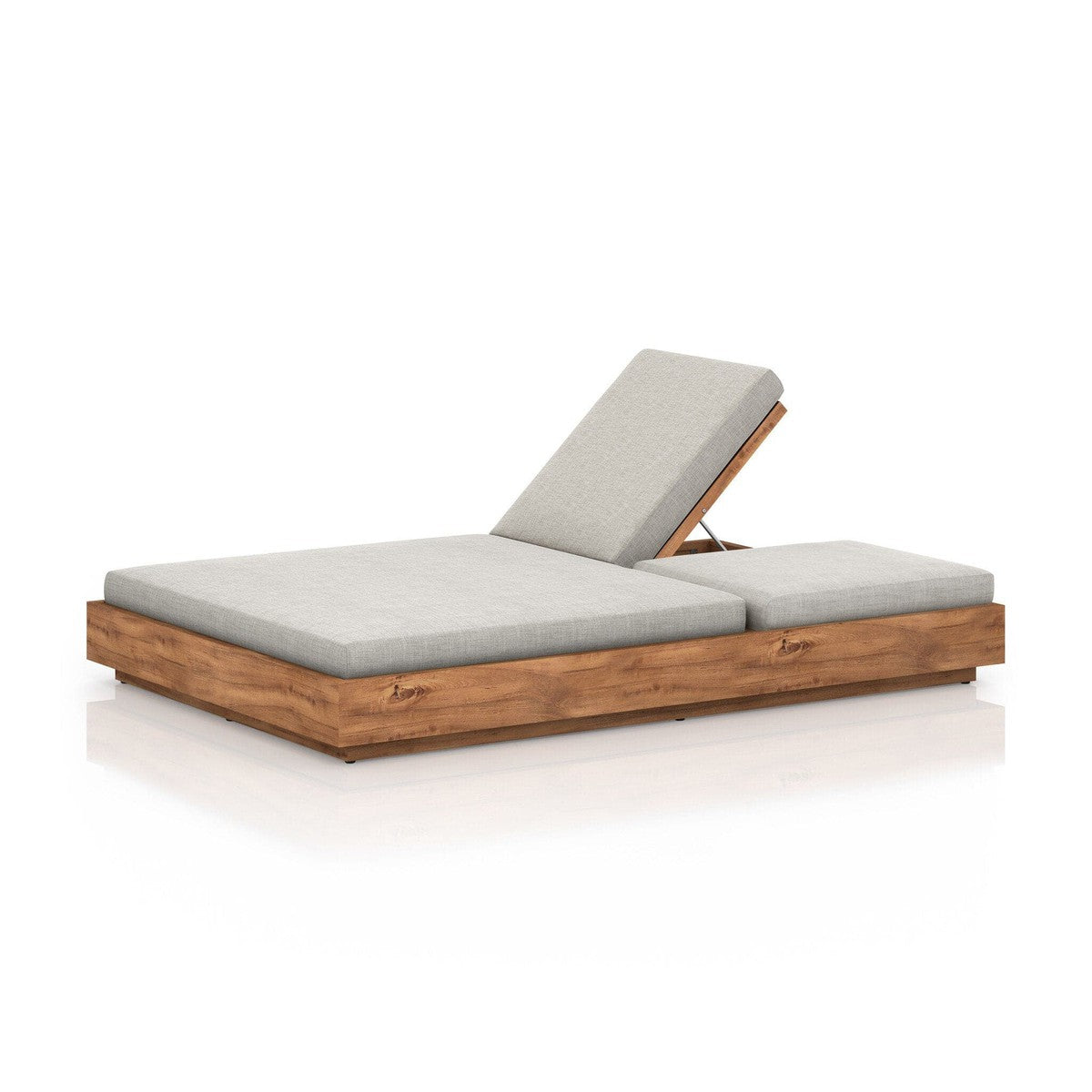 Kinta Outdoor Double Chaise Lounge - Venao Grey