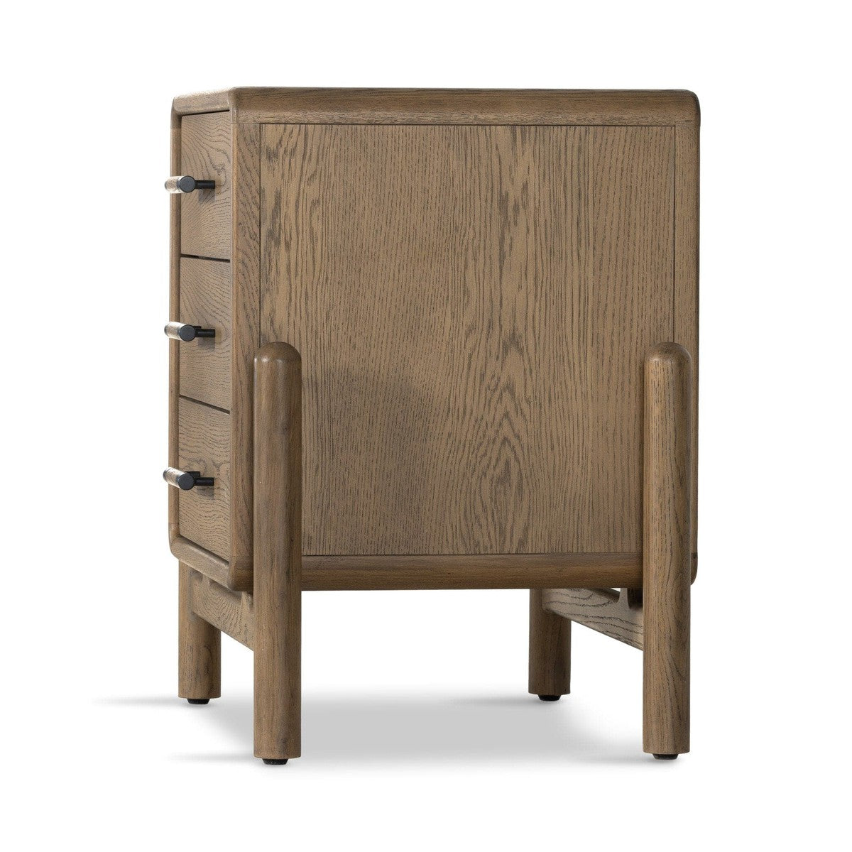 Caroline Nightstand - Smoked Oak Veneer