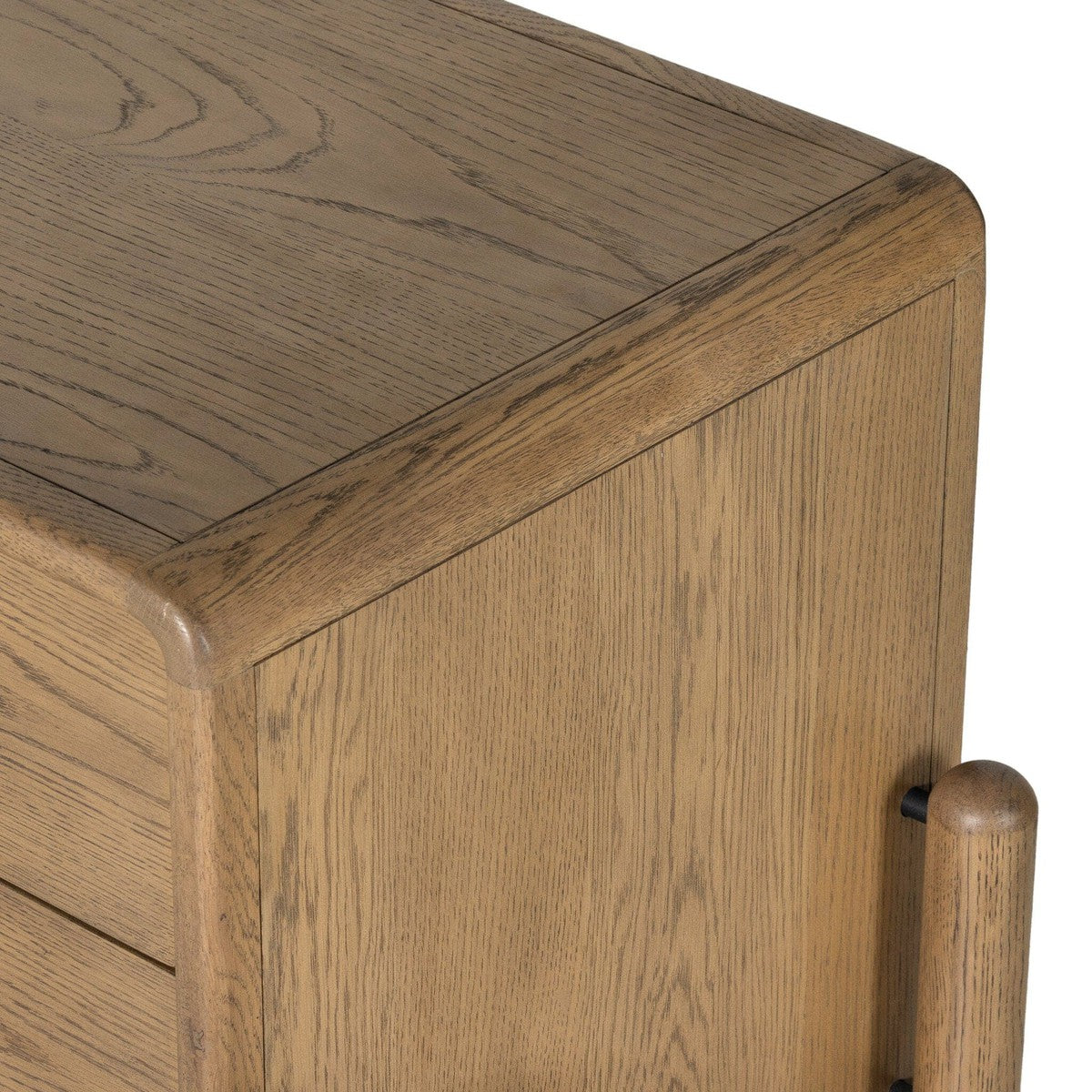 Caroline Nightstand - Smoked Oak Veneer