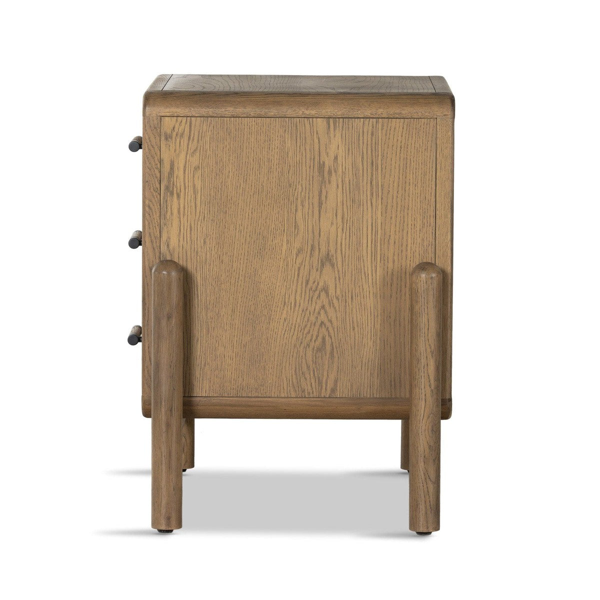 Caroline Nightstand - Smoked Oak Veneer