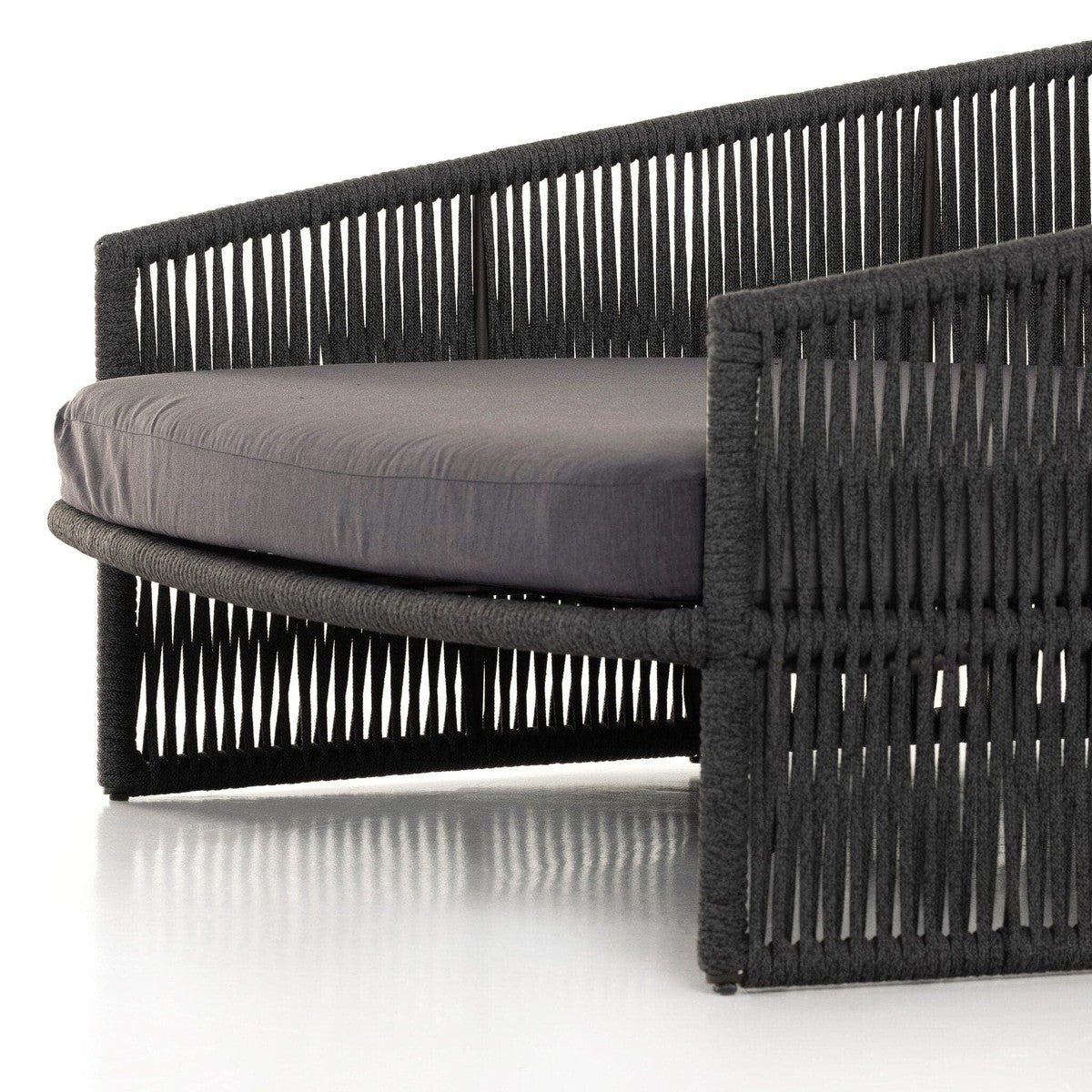 Porto Outdoor Daybed - Venao Charcoal