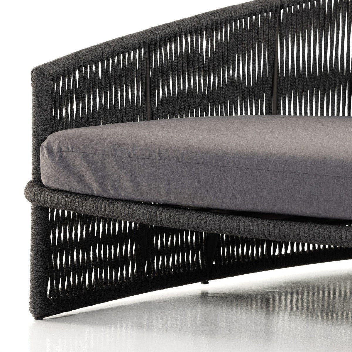 Porto Outdoor Daybed - Venao Charcoal