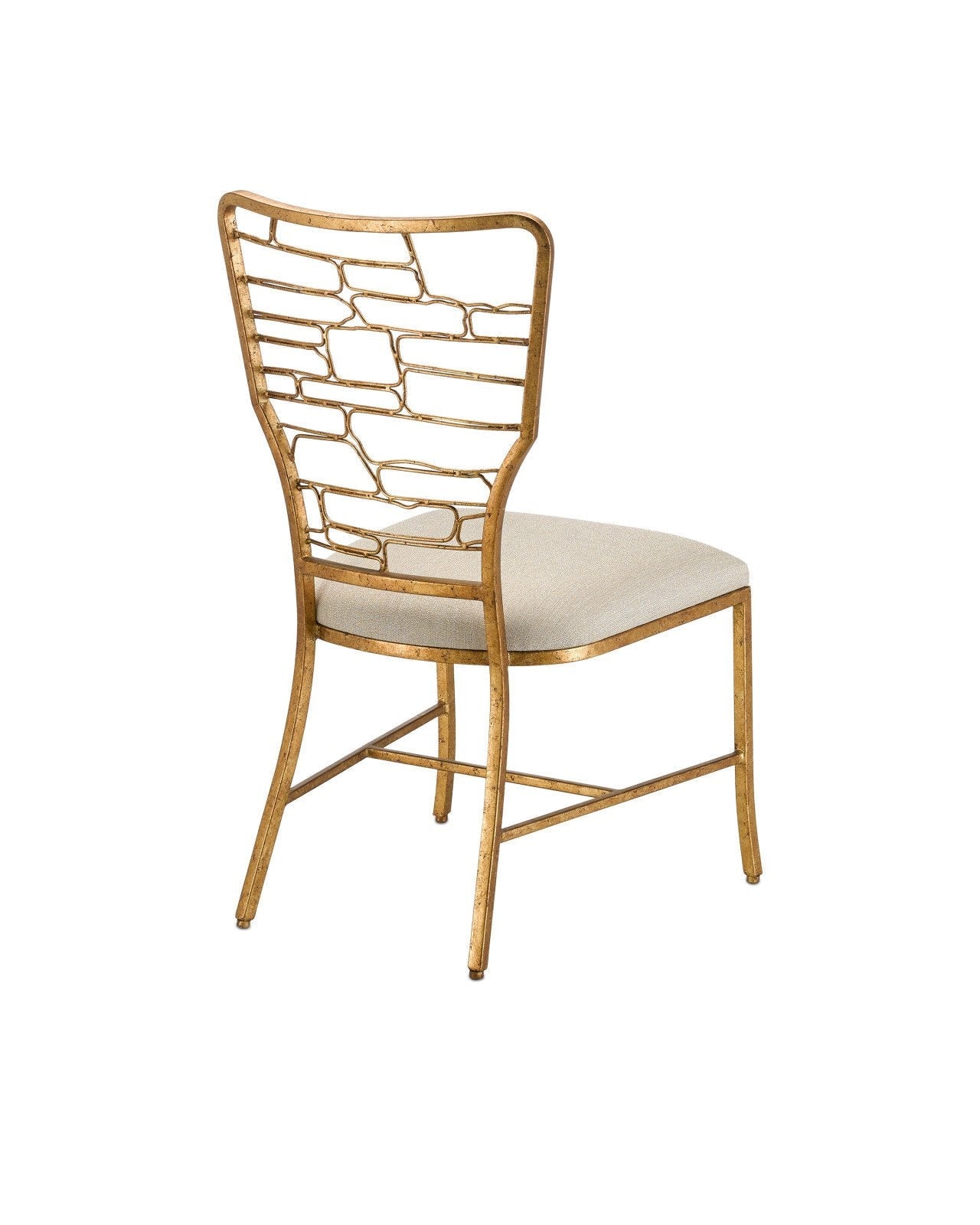 Vinton Gold Chair, Appeal Sand