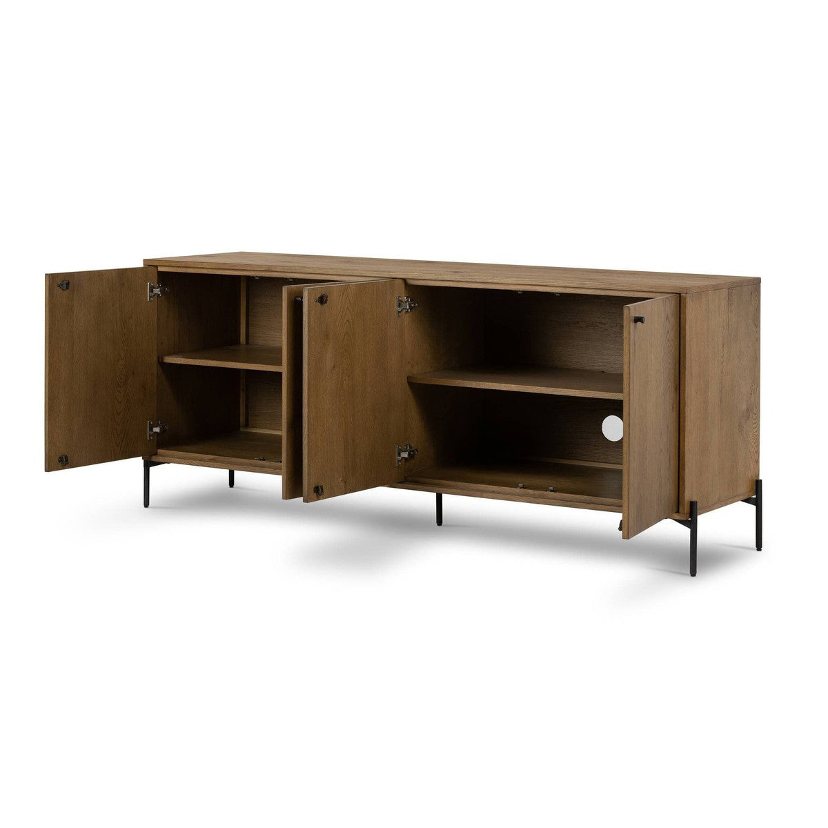 Eaton Sideboard - Amber Oak Resin