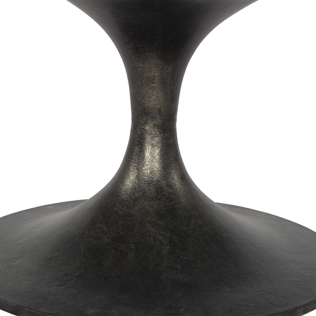 Simone Round Coffee Table - Raw Black