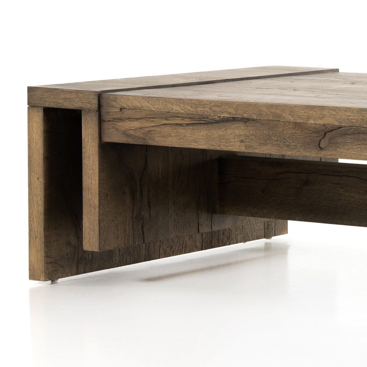 Beam Coffee Table - Rustic Fawn Veneer