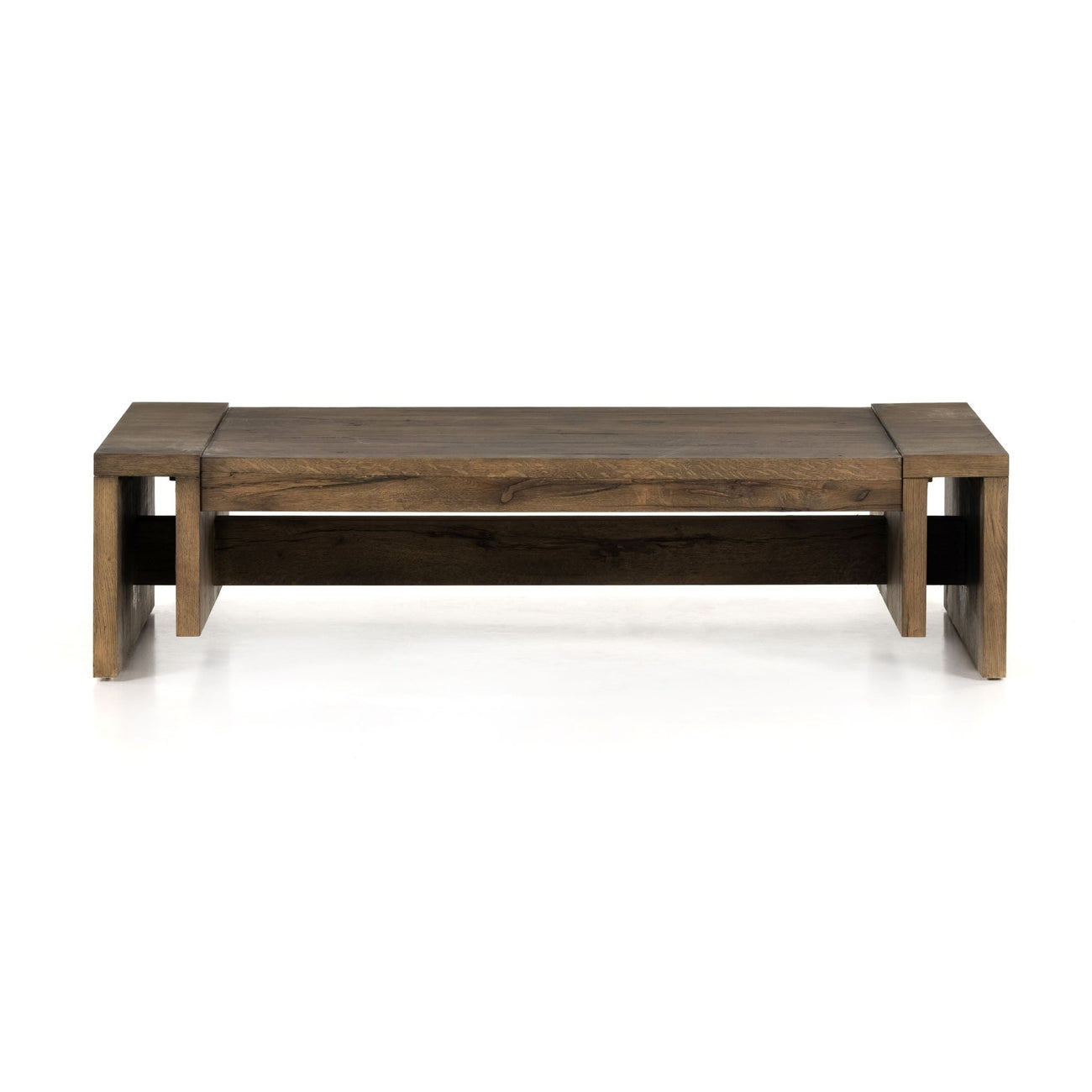 Beam Coffee Table-Rustic Fawn Veneer-Four Hands-FH-228119-002-Coffee Tables-3-France and Son