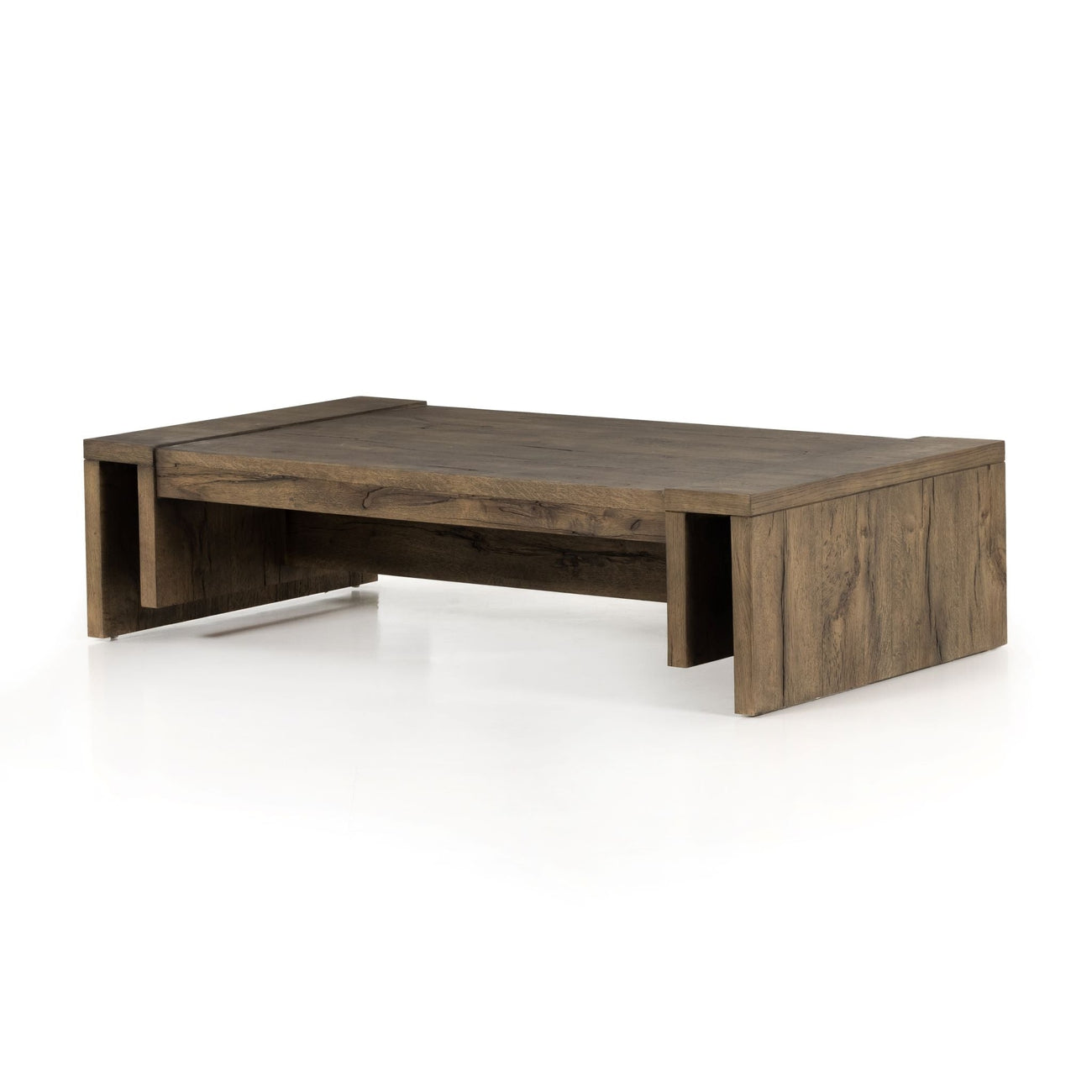 Beam Coffee Table-Rustic Fawn Veneer-Four Hands-FH-228119-002-Coffee Tables-1-France and Son