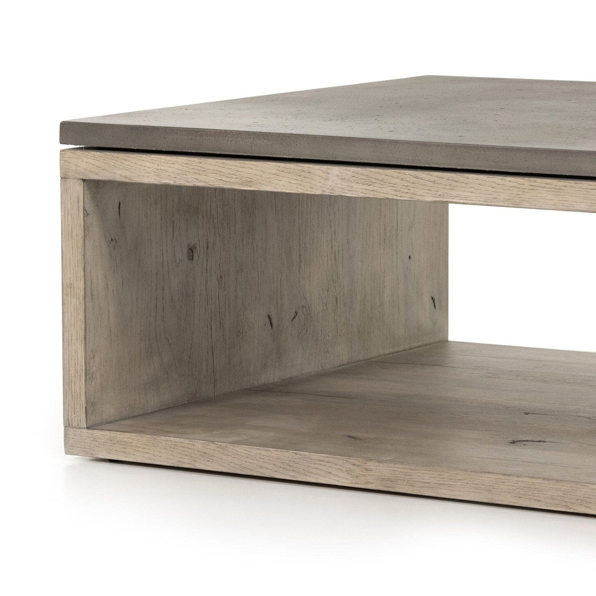 Faro Coffee Table - Dark Grey Concrete