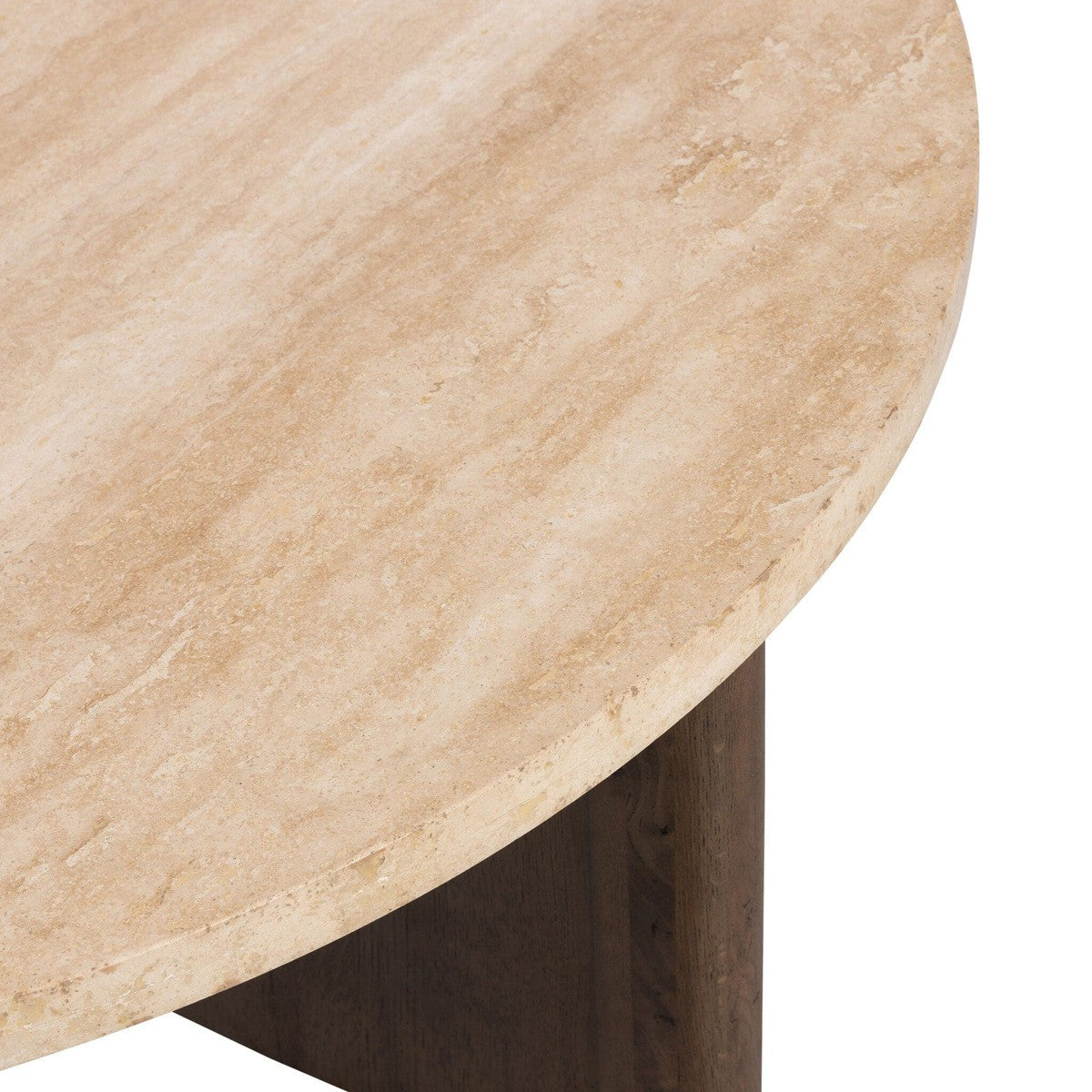 Toli Coffee Table - Travertine