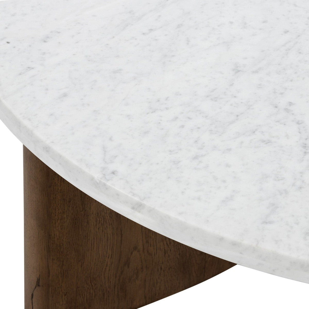 Toli Coffee Table - Italian White Marble