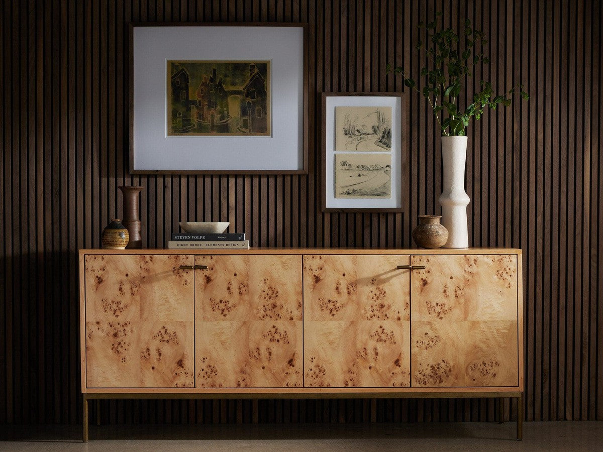 Mitzie Sideboard - Amber Mappa Burl