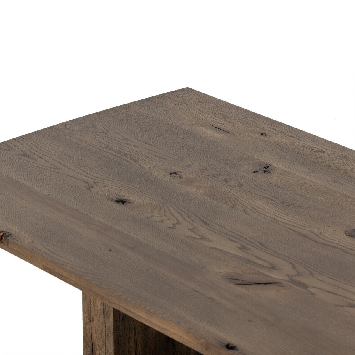 Perrin Dining Table 93" - Rustic Fawn Veneer