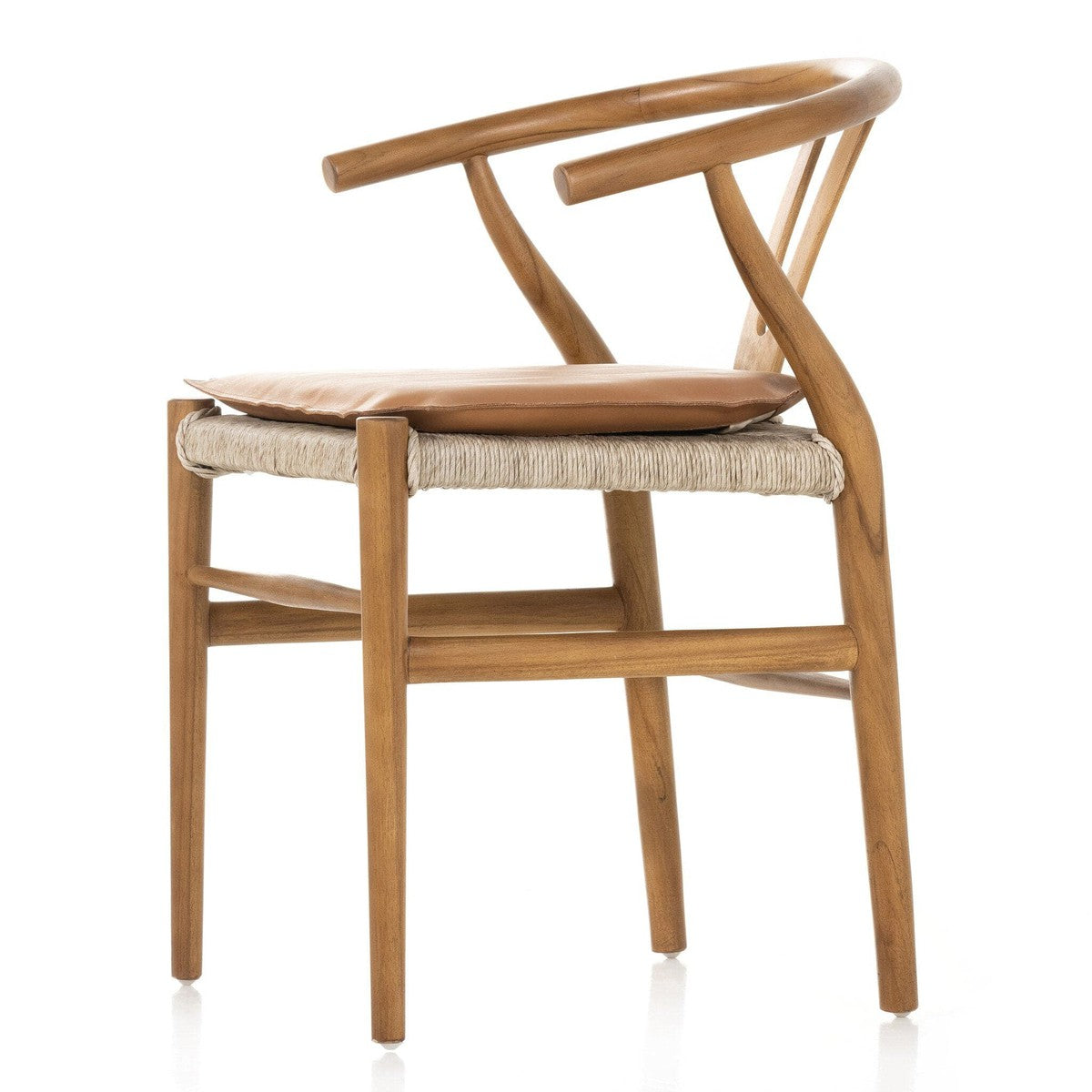 Muestra Dining Chair W/ Cushion - Whiskey Saddle