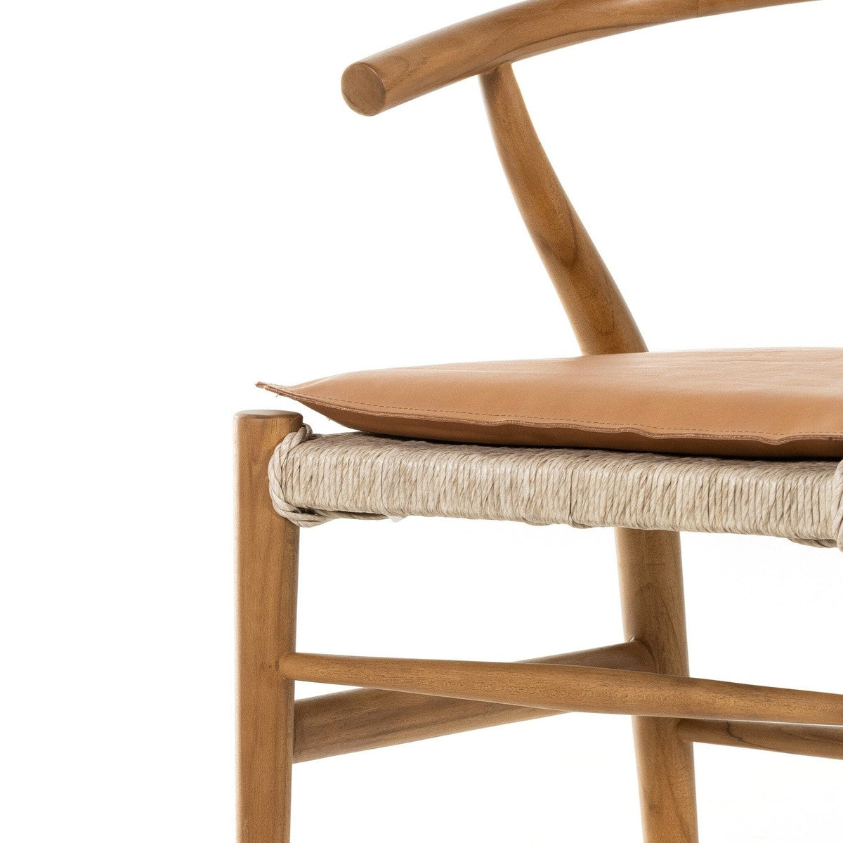 Muestra Dining Chair W/ Cushion - Whiskey Saddle