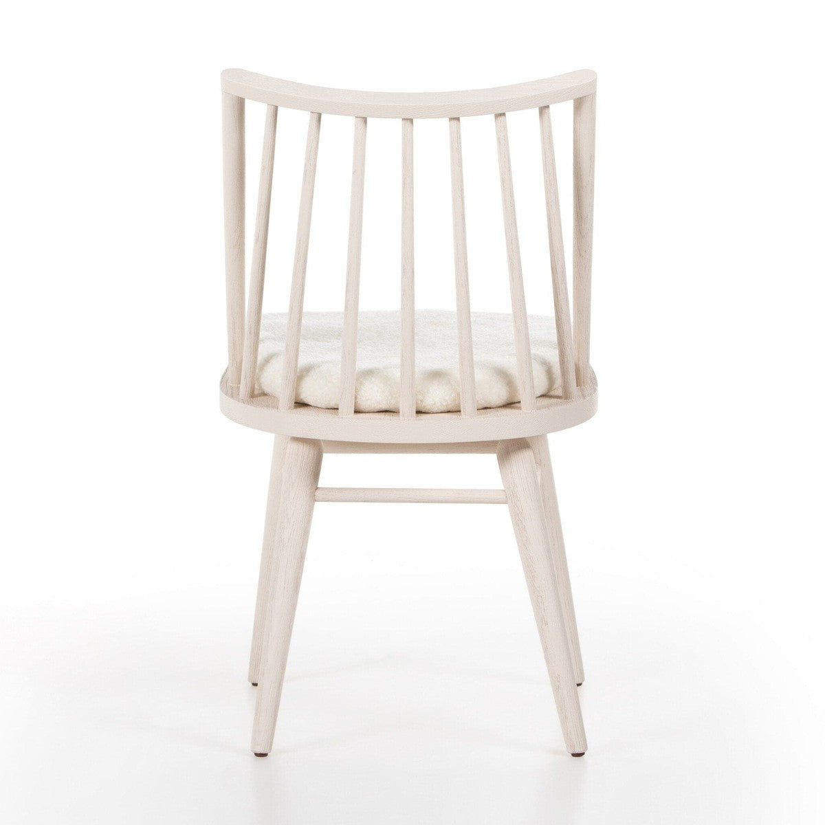 Lewis Windsor Chair - Cream Shorn Sheepskin