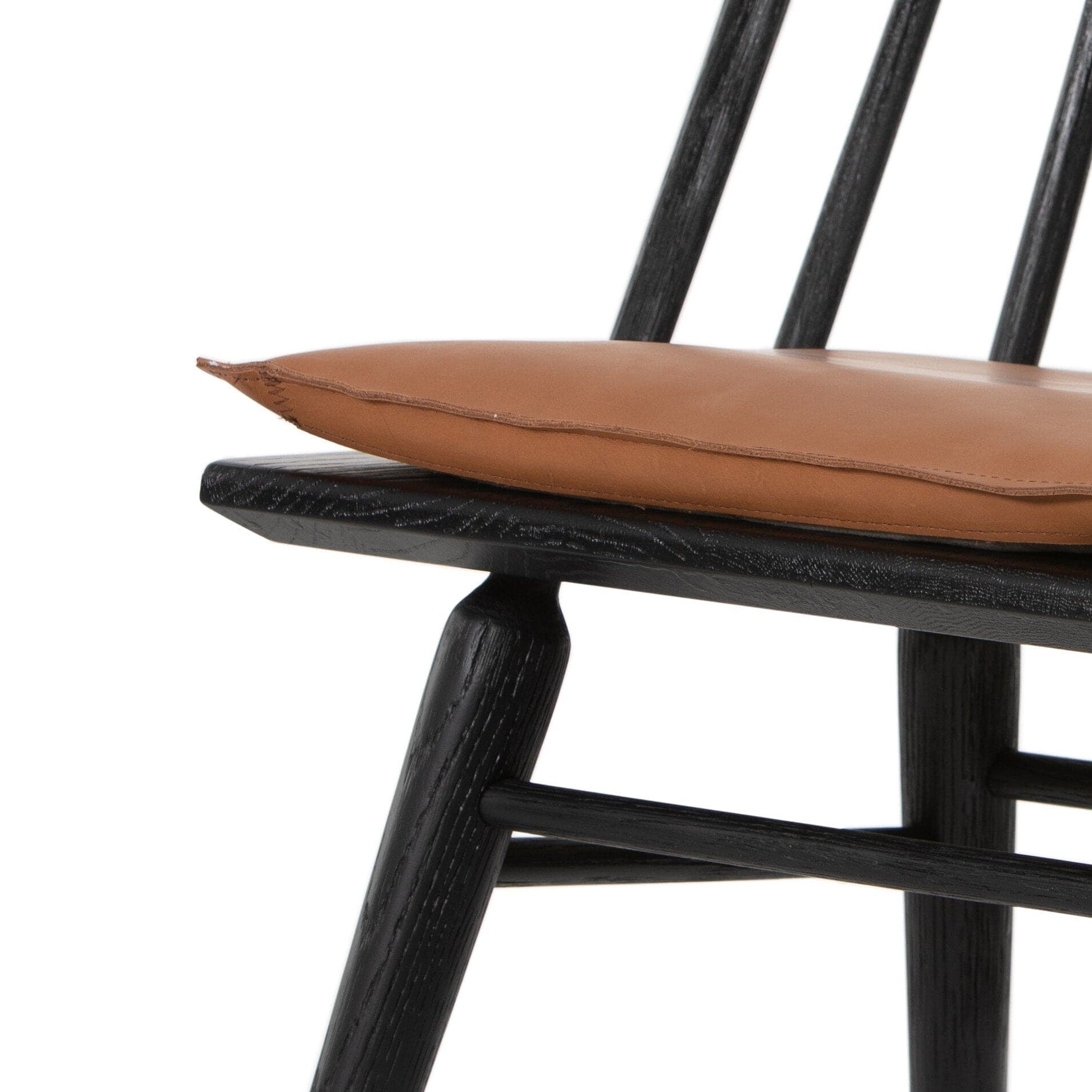 Lewis Windsor Chair - Whiskey Saddle