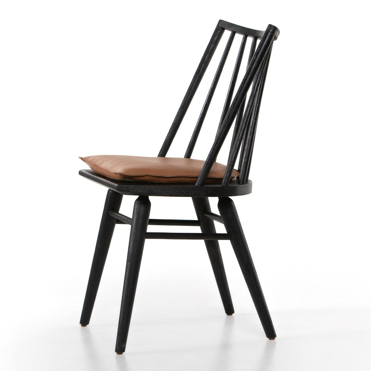 Lewis Windsor Chair - Whiskey Saddle