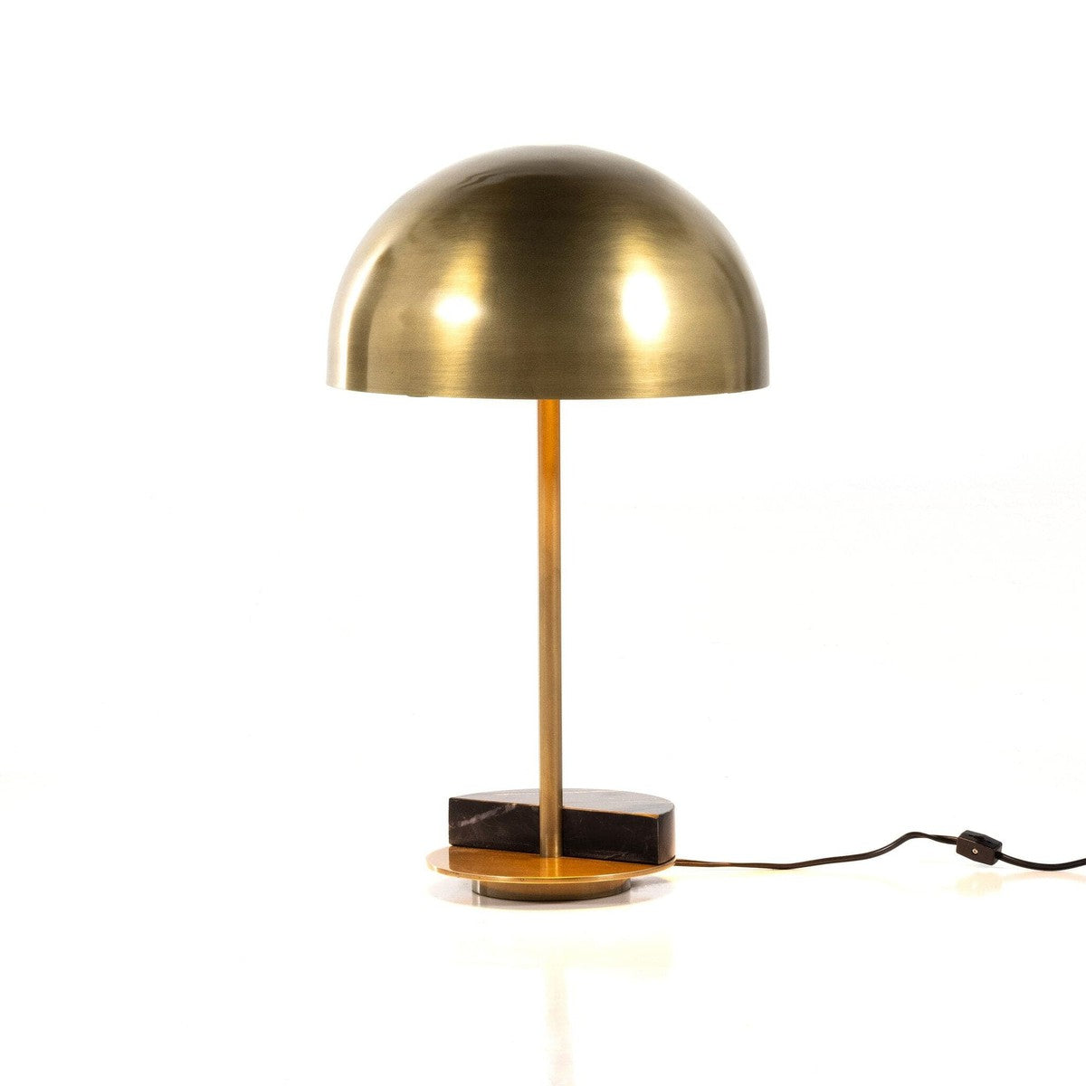 Zanda Table Lamp - Black Italian Marble