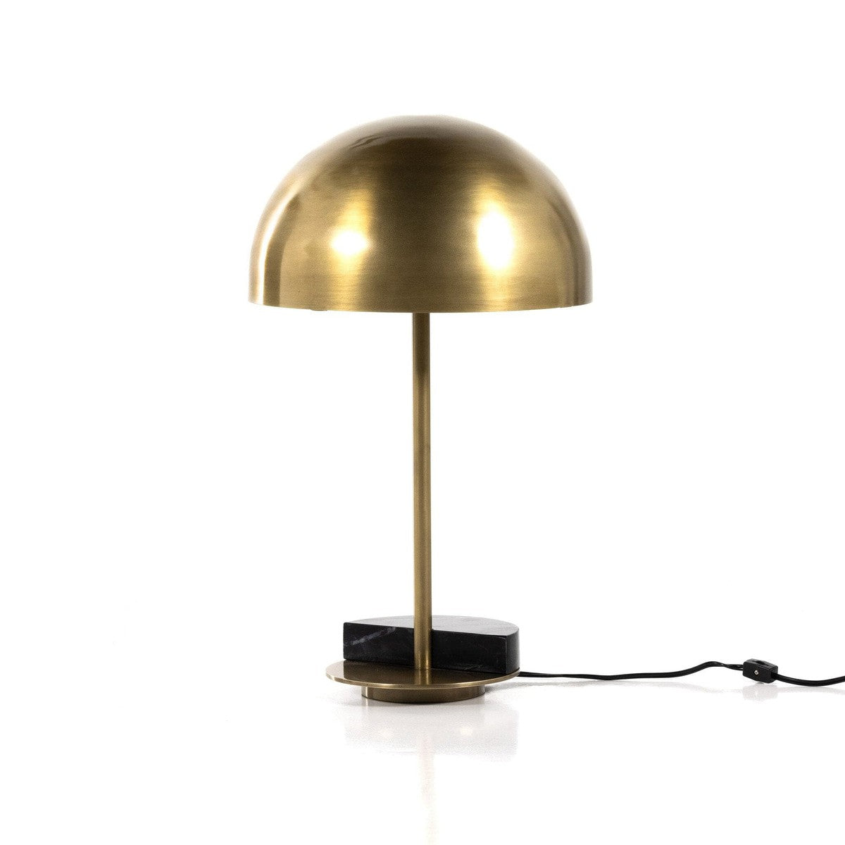 Zanda Table Lamp - Black Italian Marble