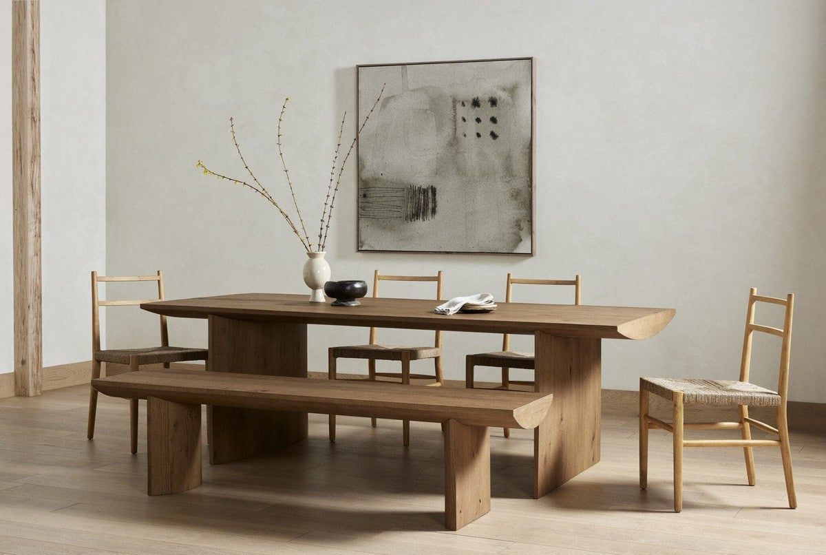 Pickford Dining Table - Dusted Oak Veneer