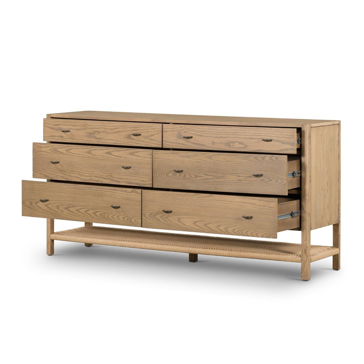 Zuma 6 Drawer Dresser - Dune Ash