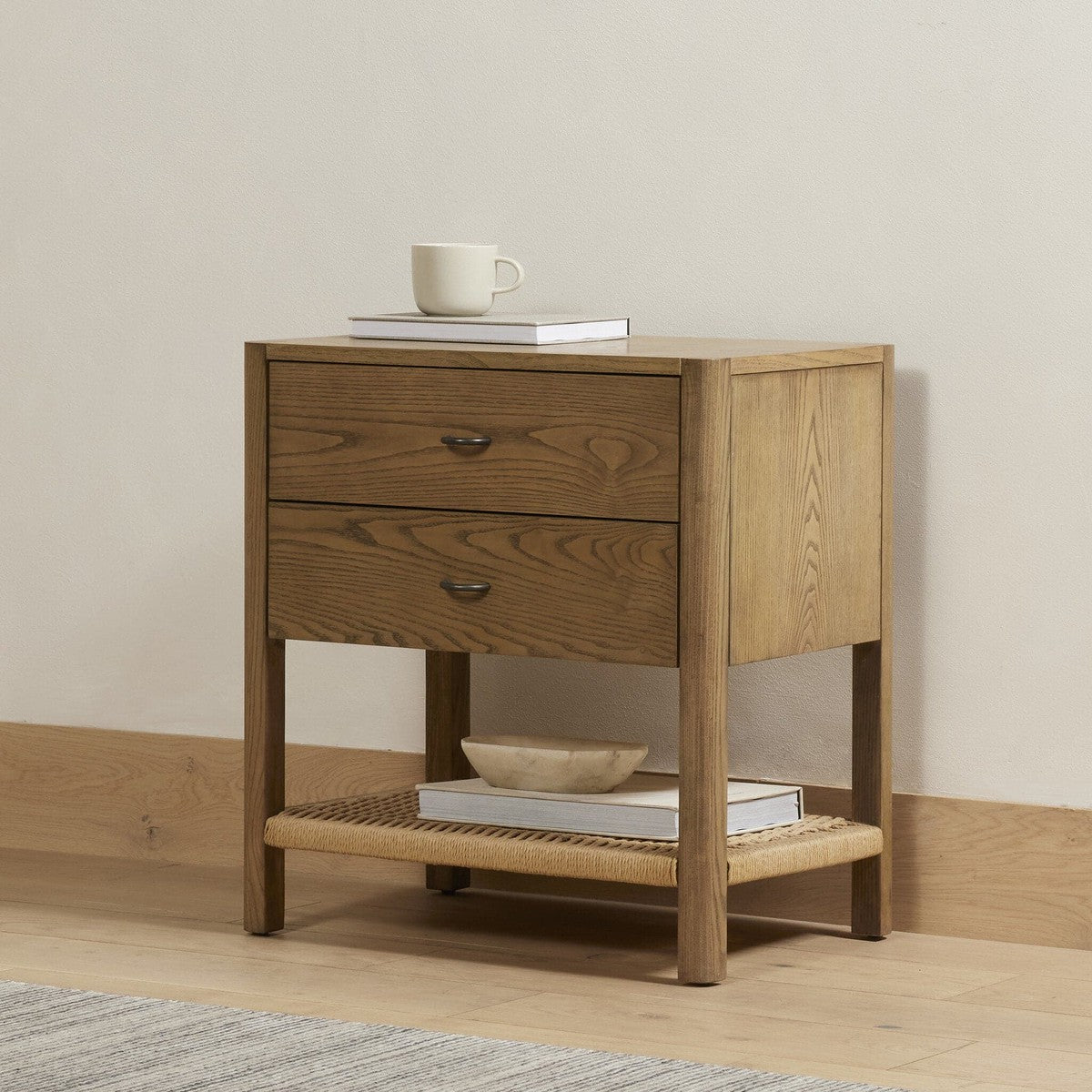 Zuma Nightstand - Dune Ash Veneer