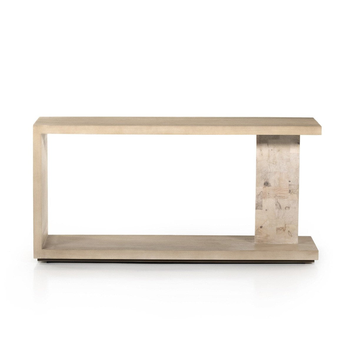 Darian Console Table - White Mahogany