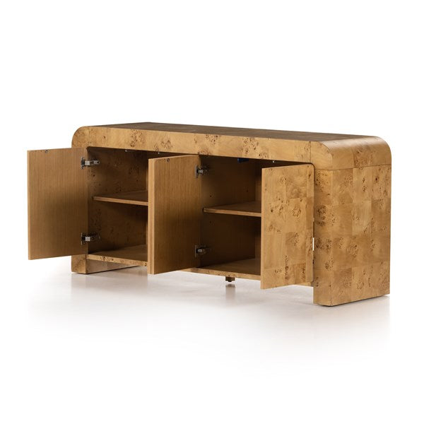 Jenson Media Console-Four Hands-FH-228921-002-Media Storage / TV Stands-3-France and Son