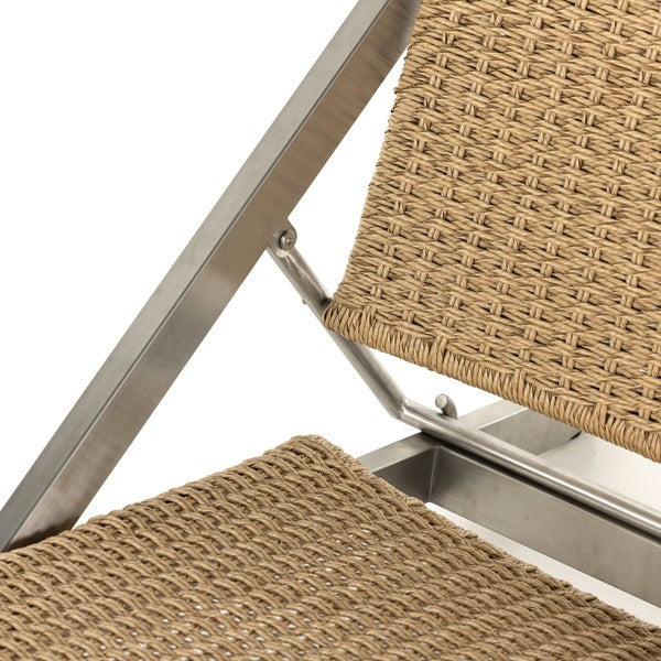 Allister Outdoor Folding Chair-Four Hands-FH-229031-001-Lounge ChairsAshen Slate - Heathered Grey Rope-17-France and Son