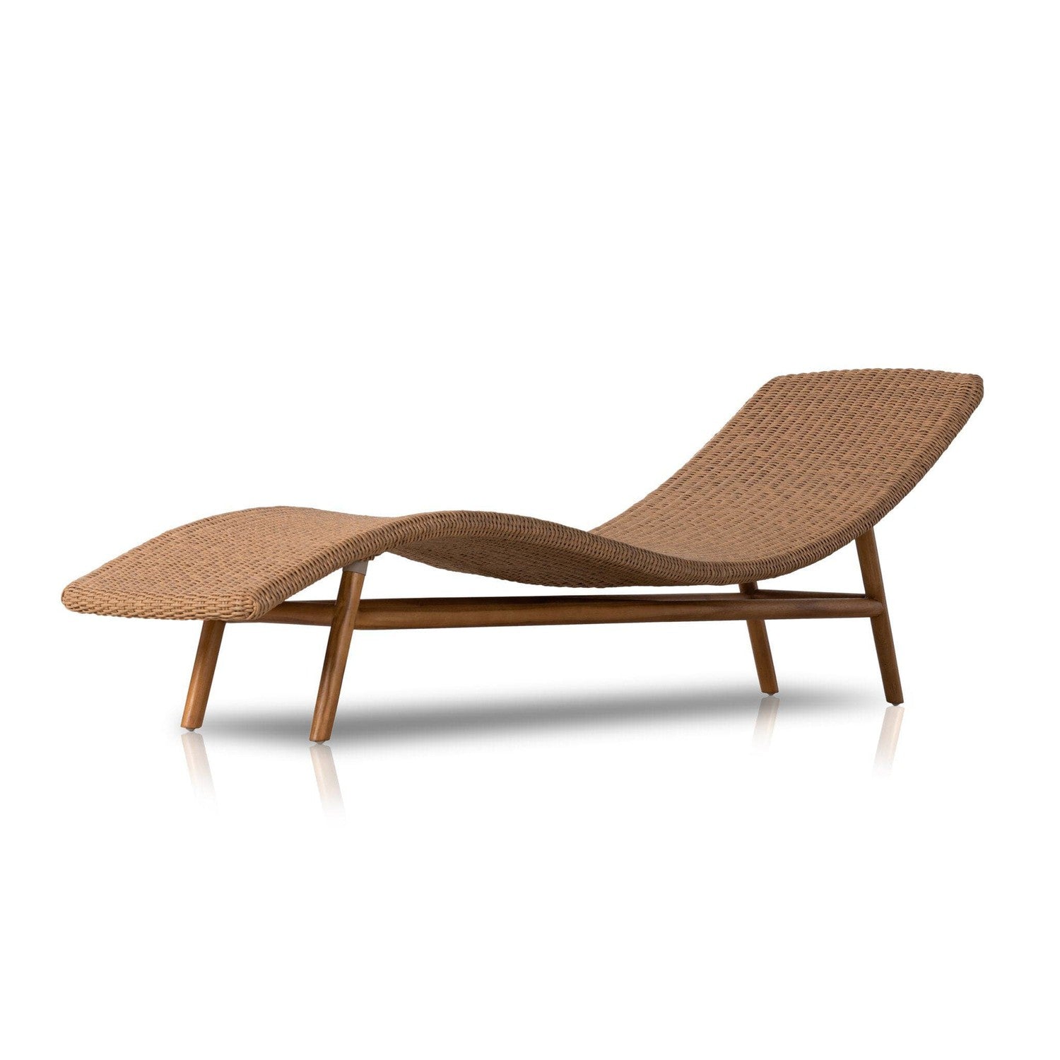 Portia Outdoor Chaise - Vintage Natural