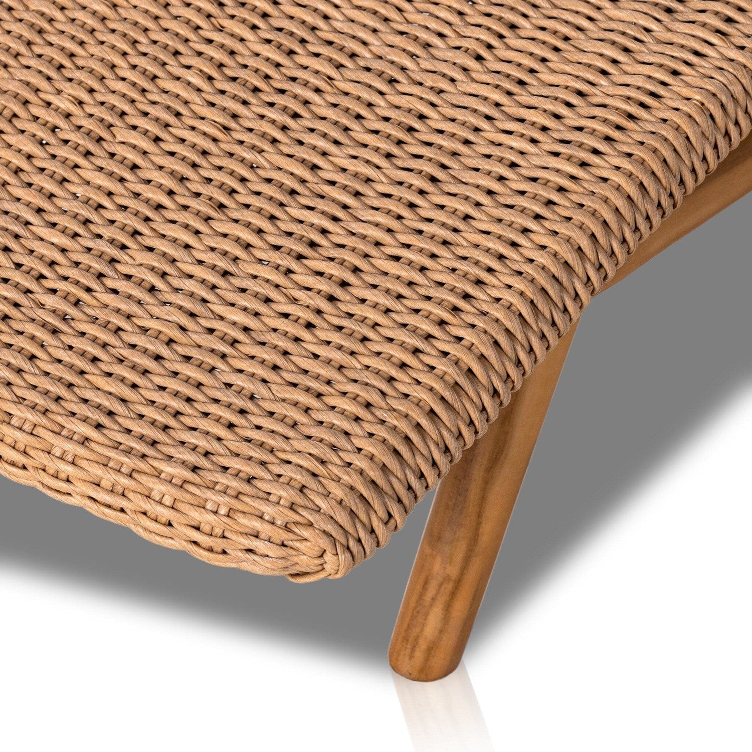 Portia Outdoor Chaise - Vintage Natural