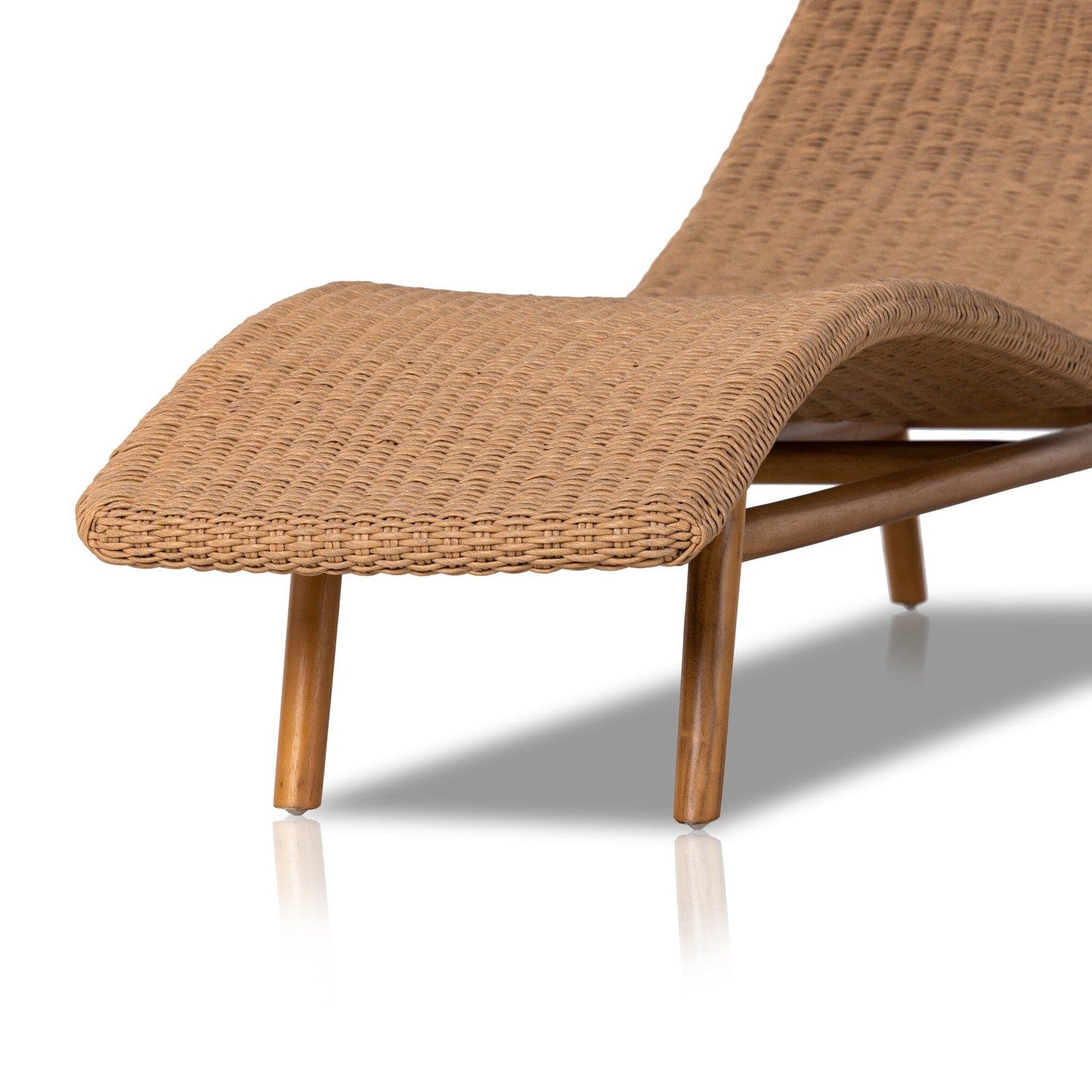 Portia Outdoor Chaise - Vintage Natural