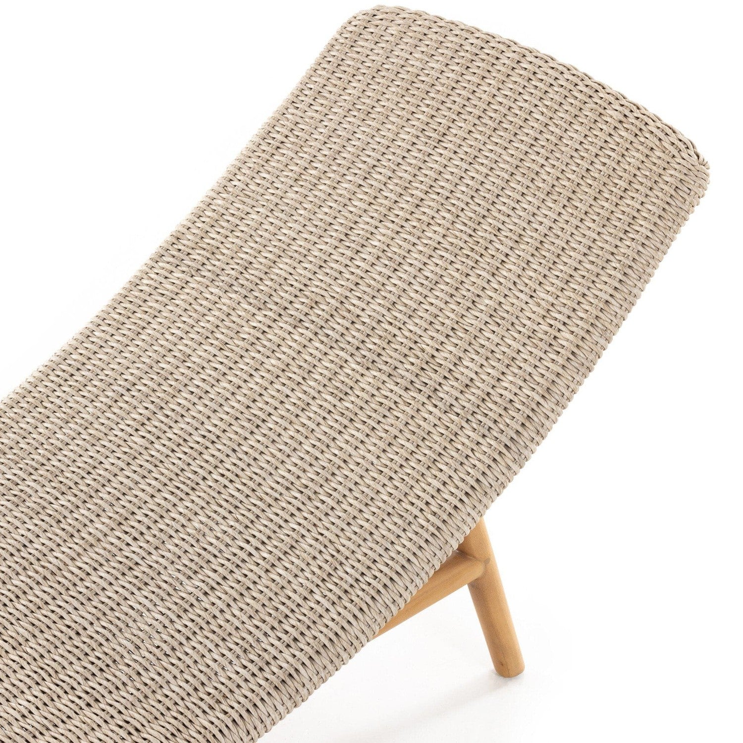 Portia Outdoor Chaise - Vintage White